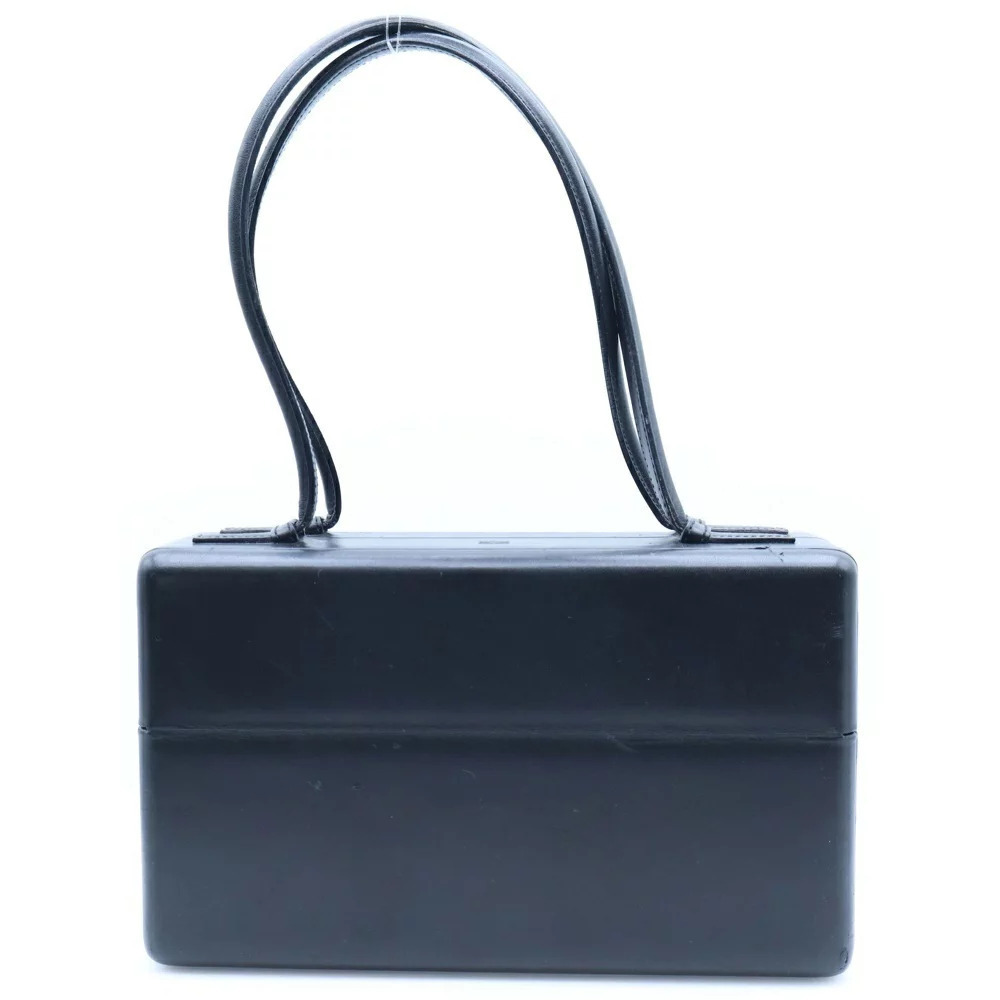 LOEWE Clasp closure handbag black leather